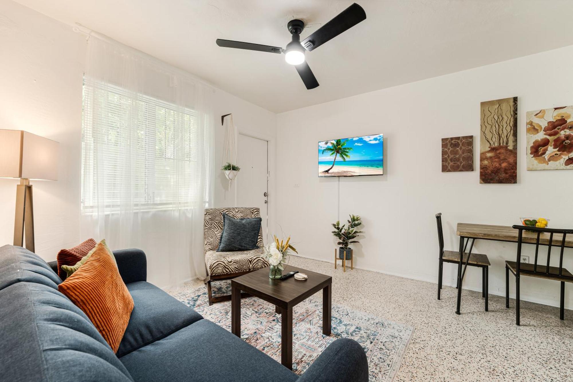 Cozy 1 Bed Retreat In Few Mins To Brickell Appartement *